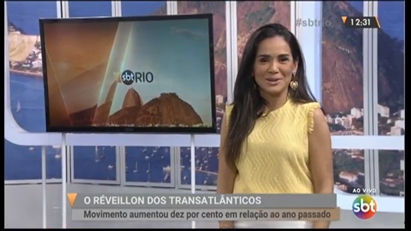 31-12-2018 - TV SBT - SBT Rio - Pier Mauá